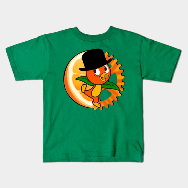 A Clockwork Orange Bird Kids T-Shirt by EnchantedTikiTees